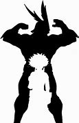 Image result for All Might Silhouette