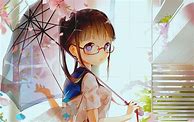 Image result for Cute Anime Girl with Glasses