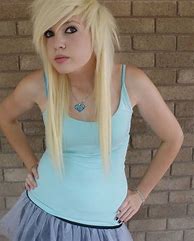 Image result for Emo Girl Long Hair