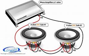 Image result for Dual 4 Ohm Wiring