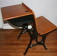 Image result for Old-Fashioned School Desk