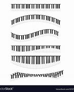 Image result for Curved Piano Keyboard Vector