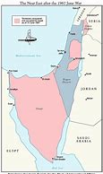 Image result for Middle East Map Before and After Israel
