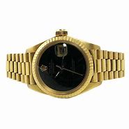 Image result for Black and Gold Rolex Watch Face