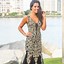 Image result for Black and Gold Linen Maxi Dress