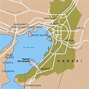Image result for Osaka Kansai Airport Map
