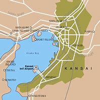 Image result for Kansai International Airport Map