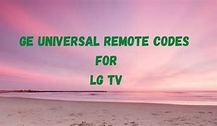 Image result for LG Universal Remote Control for Smart TV Codes