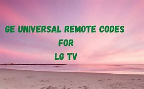 Image result for Codes for a GE Universal Remote