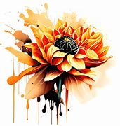 Image result for Dark Floral Painting