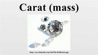 Image result for Carat Mass
