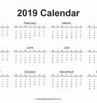 Image result for 2019 Calendar PNG