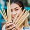 Image result for Disposable Bamboo Straws