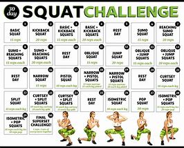 Image result for July Squat Challenge