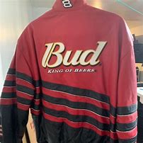 Image result for Budweiser Jacket Black