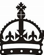 Image result for British Crown Silhouette