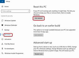 Image result for Reset to Default Settings in Windows 10