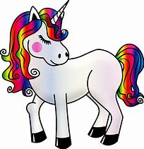 Image result for Rainbows Unicorns Clip Art Free