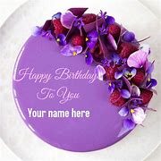 Image result for Birthday Wishes Flower Cake