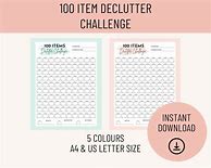 Image result for Declutter 1000 Printable