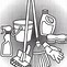 Image result for House Cleaning Supplies Clip Art