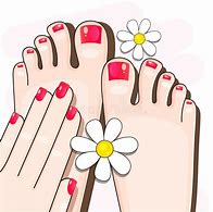 Image result for Pedicure Cartoon