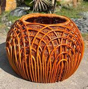 Image result for Rattan Basket Planter