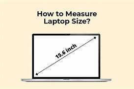 Image result for HP Laptop Size