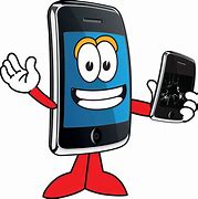 Image result for Cell Phone Cartoon No Background