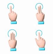 Image result for Gesture Hand Touch Icon