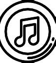 Image result for Icon iTunes white.PNG