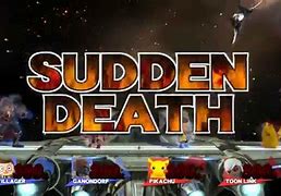 Image result for Sudden Death Super Smash Bros