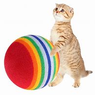 Image result for Medium Size Cat Play Balls