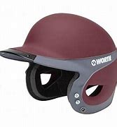 Image result for Maroon Baseball Helmet