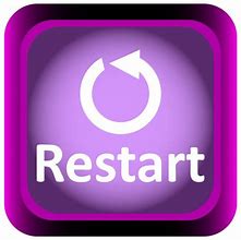 Image result for Pics of Restart Button