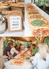 Image result for Wedding Pizza Buffet