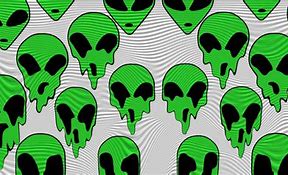 Image result for Trippy Melting Alien Face Wallpaper