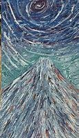 Image result for Abstract Painting of Mount Fuji
