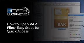 Image result for How to Open Rar Files