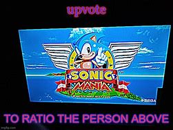 Image result for Sonic Mania Title Screen Memes