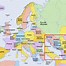 Image result for World Map with All Country Names Europe