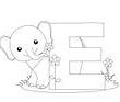 Image result for Alphabet E Coloring Pages