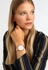 Image result for Fossil Women Analog Watch Rose Gold Strap