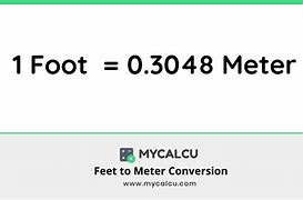 Image result for 1.65 Meters to Feet