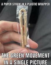 Image result for Paper Straw Meme