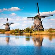 Image result for Kinderdijk Windmills Holland Famous