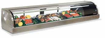Image result for Refrigerator for Sushi Case