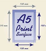 Image result for a5 paper sizes