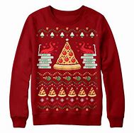 Image result for Pizza Christmas Sweater