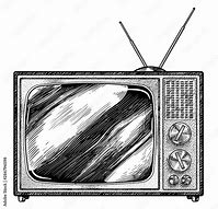 Image result for Retro TV Image Drawing